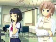 3D hentai schoolgirl gets big breasts pumped