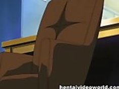 ダブルフェラをやって熱い変態ブルネット