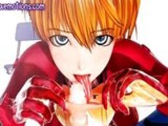 コックを喜ばセックスアニメーション人形