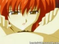 キャプチャされた女の子はhentayハードramrodsを崇拝