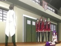 黒ストッキングのアニメの可愛い人