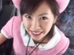 【紋舞らん】バスガイドの美人娘が主観で手ヌキ＆フェラからバックでザーメン尻射