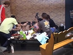 AV撮影後の乱交パーティー