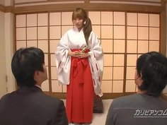 巨乳巫女 ～開運マンコにザーメン着床～1