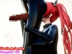 お尻に顔を埋めながらチンポに手を添えるホノルルちゃん