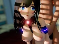 MMD　踊りこころちゃん初めてのフェラ