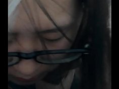 眼鏡っ娘とバックセックス