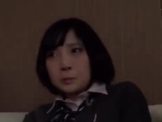 「怖いです‥」緊張気味なロリＪＫが初援交で処女喪失ｗ