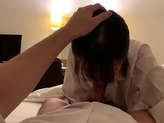 彼女　口内射精　フェラ