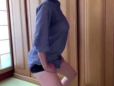 雪路　腰振り5分間のループ