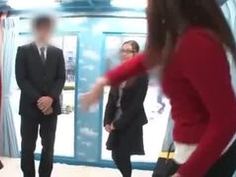 美少女ＯＬが職場の先輩と野球拳に挑戦！赤面しながら恥ずかしがる様子が可愛すぎるｗｗｗマ...