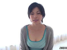 Japanese model, Saki Aoyama is making porn, uncensored