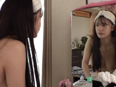 忘年会で飲みすぎた同僚を僕の家で介抱することに。シャワーと着替えを提供したらノーパンノーブラ状態に…たまらず何度もSEXした。 高橋しょう子