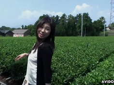 Japanese teen, Karin Asahi got fingered, uncensored