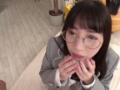 BAZX-197 眼鏡腐女子●生の変態妄想性行為となまなかだし VOL.002