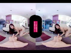 Stunning Melody Wylde Penetrates her Pussy deep in VR!