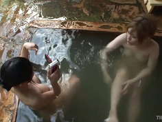 HITOUB-703 板垣あずさ 早乙女らぶ 新・美女秘湯めぐり　畑下温泉編 温泉イメージ、アイドル映像メーカー マーレーインターナショナル MarrayDOGA　着エロ　水着　巨乳