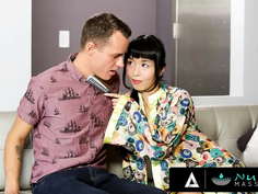 NURUMASSAGE Gorgeous Asian Marica Hase Has Her Tight Pussy Destroyed By Her Client's HUGE Cock